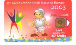 Malta - Malte - Xth Games Of The Small States Of Europe 2003 - Knight - Malte