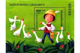 HUNGARY - 2015. Souvenir Sheet - Youth - Fairy Tale By Mihaly Fazekas  MNH!!! - Nuevos