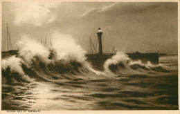 Royaume-Uni - Angleterre - Kent - Phares - Phare - Rough Sea At Margate - Bon état Général - Margate