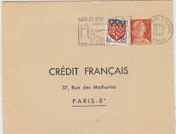 LBEL - FRANCE EP ENVELOPPE TYPE MÜLLER 0f25 TSC CRÉDIT FRANÇAIS VOYAGEE - Buste Postali E Su Commissione Privata TSC (ante 1995)