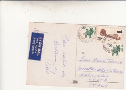 Udaipur, India. Used To Lucca Italy 1980 - Airmail