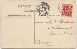 LBEL - GRANDE BRETAGNE EDWARD VII SUR CPA  BANK AND EXCHANGE LONDON VOYAGEE 1904 - Unclassified