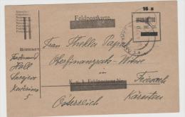 Yu099/ JUGOSLAWIEN -  - Provisorium Aus Sarajevo Nach Kärnten 1920 - Covers & Documents