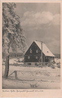 AK Zinnwald Georgenfeld Barbara Hütte Militär Winter Bei Altenberg Geising Rehefeld Schellerhau Oberbärenburg Bärenfels - Rehefeld