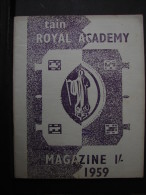 Liv. 468.  Tain Royal Academy. Magazine 1959. - Éducation/ Enseignement