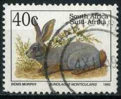 South Africa 1993 Mi 895 Rabbits, Bunolagus Monticularis - Oblitérés