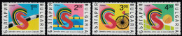 Bulgaria 1993 World Games For The Deaf: Athletics, Swimming, Cycling, Tennis. Mi 4062-4065 MNH - Sport Voor Mindervaliden