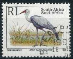 South Africa 1993 Mi 904 Cranes, Wattled Crane (Grus Carunculata) | Birds - Oblitérés