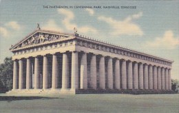 The Parthenon In Centennial Park Nashville Tennesse - Nashville