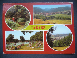 Germany: DDR - TABARZ - Blick Zum Inselberg. Freibad. Blick Zum Ortsteil Cabarz - Used, 1980s - Tabarz