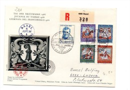 MK261 - SVIZZERA , FDC 28/5/1985  Pro Patria - Cartas & Documentos