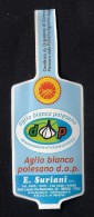 # AGLIO SURIANI Italy Garlic Tag (type 3) Balise Etiqueta Anhänger Cartellino Vegetables Gemüse Legumes Ail  Verduras - Fruits & Vegetables