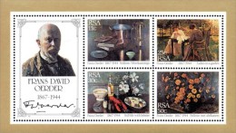 South Africa - 1985 Frans Oerder Paintings MS (**) # SG 653 , Mi Block 17 - Unused Stamps
