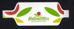 # PESCHE NETTARINE NATURITALIA Italy Tag Balise Etiqueta Anhänger Cartellino Fruits Raisins Trauben Peaches Peches - Frutta E Verdura