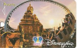 PASS--DISNEY-DISNEYLAND PARIS-2000-INDIANA JONES-V°NARBONI 00/03/TEM-Trou D Origne Fait Au Parc/GRATUIT EMPLOYE-ID-TBE - Passeports Disney