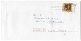 LUSSEMBURGO - LUXEMBOURG - 2002 - Collection P&T - Flamme CFL Een Zuch An D' Zukunft - Viaggiata Da Luxembourg Per Lu... - Covers & Documents