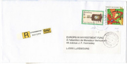 LUSSEMBURGO - LUXEMBOURG - 1998 - Registered - 80 Musée National D'Histoire Et D'Art + Communication Par Route - Viag... - Brieven En Documenten