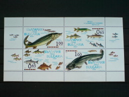 BULGARIA 2011 FAUNA Animals FISHES - Fine Sheet MNH - Unused Stamps