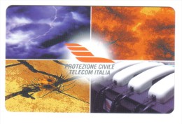 Protezione Civile 2000 Lire Cod.schede.049 - Öff. Werbe-TK