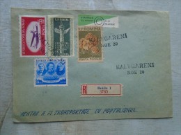 Romania Cover Kalugareni Braila  Stamp   KA334.13 - Storia Postale