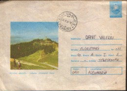 Romania - Postal Stationery Cover 1986 Used - Poiana Brasov - The Cottage "Cristianul Mare" - Hôtellerie - Horeca