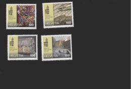 Schweiz  **  2375-2378 Abtei Saint Maurice Neuheiten März 2015 - Unused Stamps