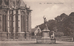 AMIENS   Somme   LA PLACE SAINT MICHEL     CPA - Amiens