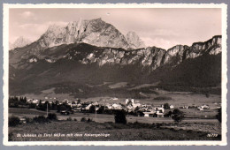 0755 Alte  Foto AK Ansichtskarte - St Johann In Tirol Mit Kaisergebirge - TOP - St. Johann In Tirol