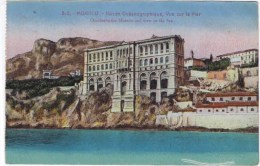 Cpa MONACO Musée Oceanogarphique - Museo Oceanografico