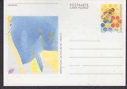 Liechtenstein 1998 Bees Postal Stationery Gertrud Kohli "Im Einfluss Des Himmels"   Unused (24111CA) - Ganzsachen