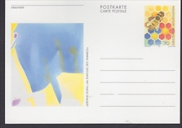 Liechtenstein 1998 Bees Postal Stationery Gertrud Kohli "Im Einfluss Des Himmels"   Unused (24111CC) - Entiers Postaux