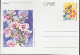 Liechtenstein 1998 Bees Postal Stationery Marianne Hilti "Apfleblüten"  Unused (24111EC) - Postwaardestukken