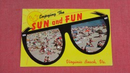 Sun & Fun Sun Glasses  Virginia> Virginia Beach  L Ref 1932 - Virginia Beach