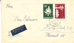 Cor De Posta - Foudres - Hongrie - Lettre De 1958 - Oblitération Budapest - Storia Postale