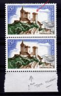 FRANCE VARIETE  N° YVERT 1175  N° MAURY 1175   CHATEAU DE FOIX NEUFS LUXE - Unused Stamps
