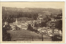 Carte Postale Ancienne Saint Geoire En Valdaine - Vue Générale - Saint-Geoire-en-Valdaine