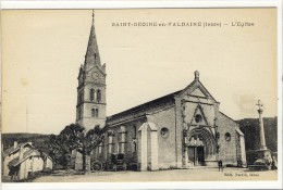 Carte Postale Ancienne Saint Geoire En Valdaine - L'Eglise - Saint-Geoire-en-Valdaine