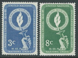 1955 NAZIONI UNITE ONU NEW YORK DIRITTI DELL'UOMO MNH ** - VA51 - Neufs