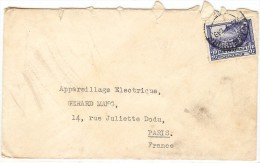LBEL - AFRIQUE DU SUD LETTRE JOHANNESBURG / PARIS 25/5/1949 - Lettres & Documents