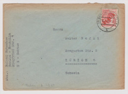 Berlin 1949-07-16 Brief Mit Mi. # 28 EF Nach Zürich - Covers & Documents