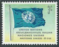 1951 NAZIONI UNITE ONU NEW YORK SOGGETTI DIVERSI 3 CENT MNH ** - VA48 - Nuevos