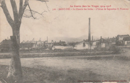 SAINT  DIE    VOSGES     CPA   GUERRE 1914/1918  'USINE DE SAPONEINE   F. TISSERANT - Saint Die