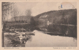 SERMIZELLES YONNE      CPA   PAYSAGE SUR LA CURE - Sonstige & Ohne Zuordnung