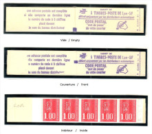 FRANCE 1976 YT N° 1892c MARIANNE DE BEQUET CARNET 1892-C1a AVEC PHOSPHO, G.MATE, NEUF, ** - 1971-1976 Marianne Of Béquet