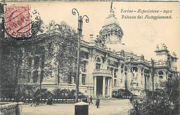 TORINO - ESPOSIZIONE INTERNAZIONALE 1911. IL PALAZZO DEI FESTEGGIAMENTI. CARTOLINA DEL 1911 - Mostre, Esposizioni