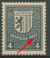SBZ West-Sachsen 1946 Abschiedsserie Mit Plattenfehler 157 Y I Postfrisch - Mint