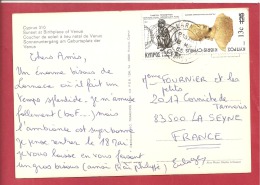 Y&T N°458+  LARNACA      Vers  FRANCE   1985   2 SCANS - Lettres & Documents