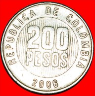 * QUIMBAYA (1994-2012): COLOMBIA  200 PESOS 2006 DIES 3+A! LOW START NO RESERVE! - Kolumbien