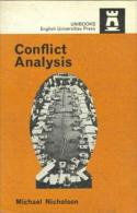 Conflict Analysis (New Science) By Michael Nicholson (ISBN 9780340117835) - Política/Ciencias Políticas