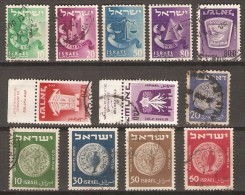 ISRAEL.    -     L O T     -     Oblitérés. - Collections, Lots & Séries